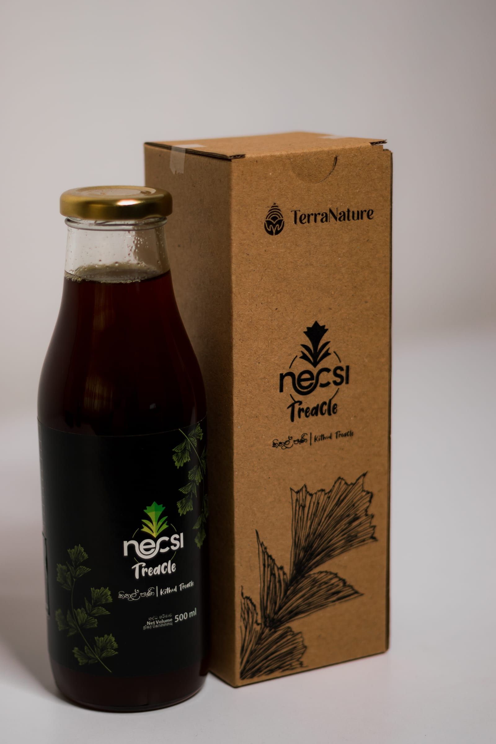 Necsi Kithul Treacle with its kraft box